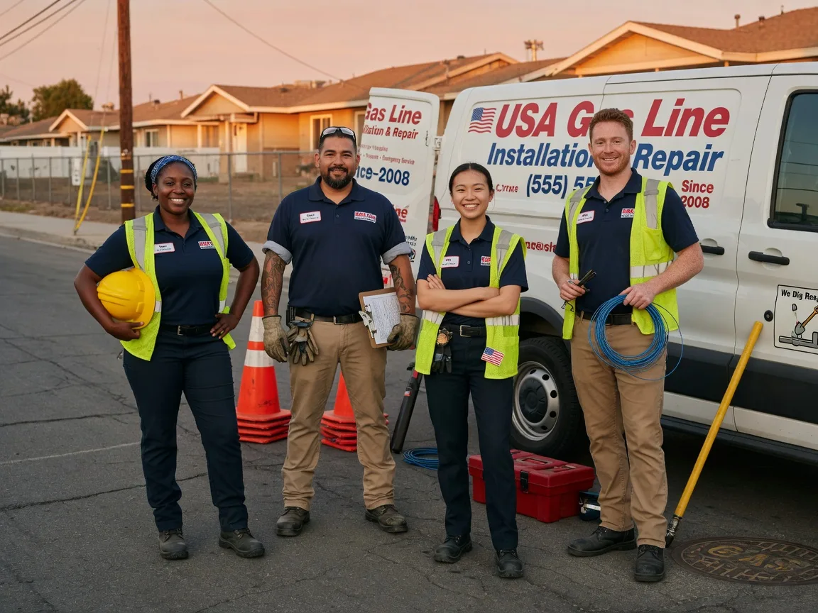 Gas Line Installation company in Cecil, AR